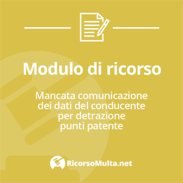Mancata comunicazione dati conducente